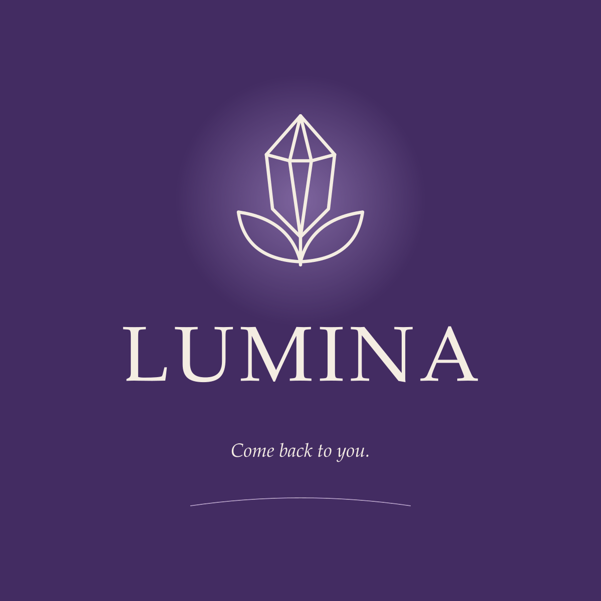 LUMINA animated logo and corporate color sequence